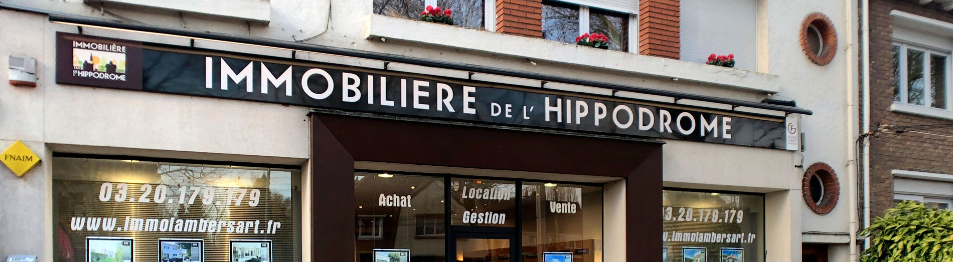 Agence immobiliere hippodrome Lambersart