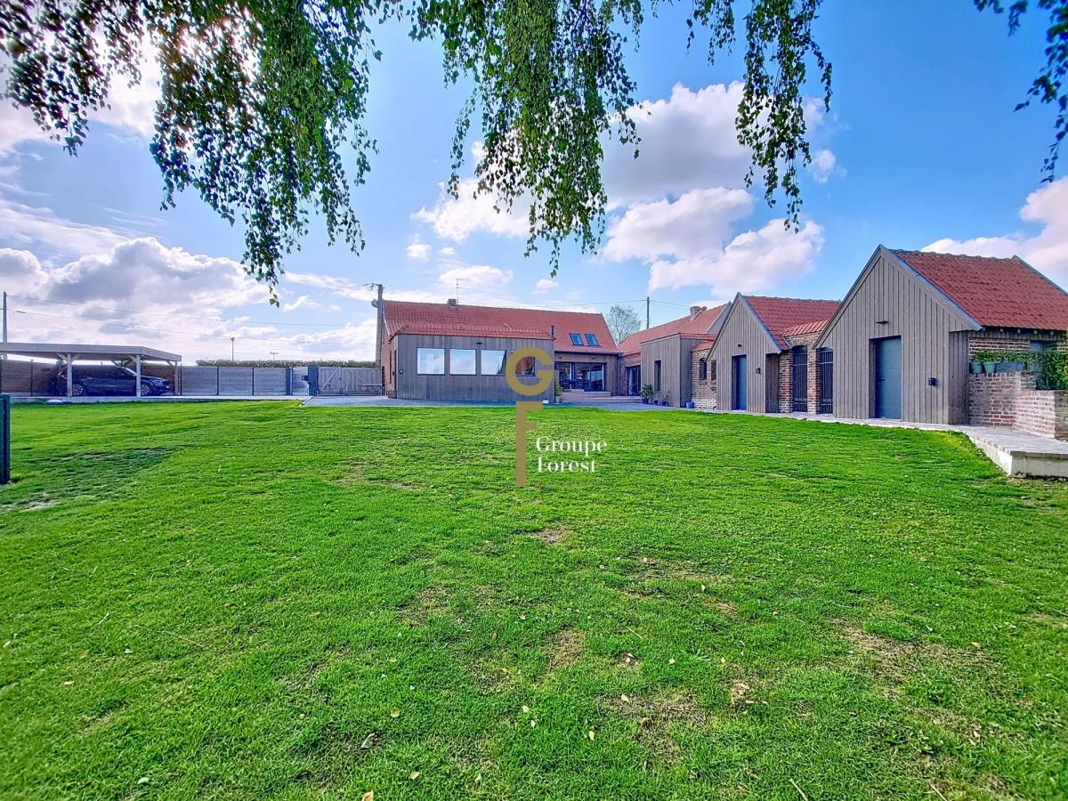 fermette individuelle en semi plain pied